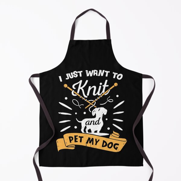 Item preview, Knitting Knitter Dog Lover Gift designed and sold by Marcid95.