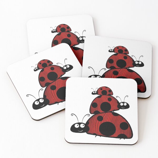 Item preview, Ladybug Family designed and sold by stickypixie.
