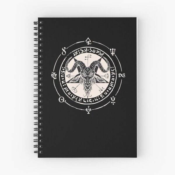 Aperçu de l'œuvre Sigil Baphomet Pentagramme Tête De Chèvre Satanique Occulte Lucifer créée et vendue par enjoytheshirt.