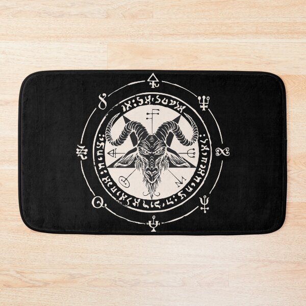 Item preview, Sigil Baphomet Pentagram Occult Satanic Goat Head Lucifer designed and sold by enjoytheshirt.
