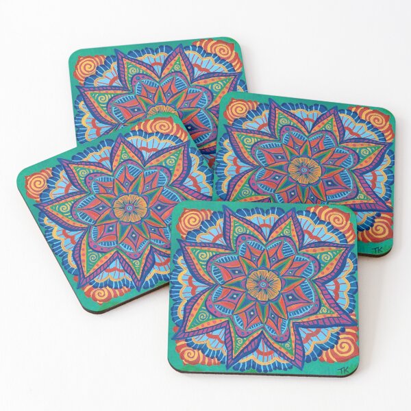 Item preview, Happy Mandala Flower designed and sold by Tkoransky.