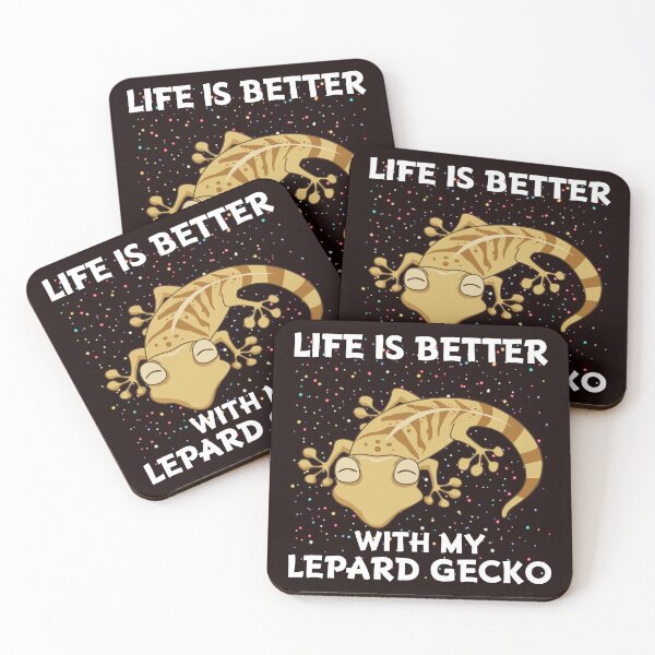 Item preview, LIFE IS BETTER WITH MY LEPARD GECKO designed and sold by teemaker24.