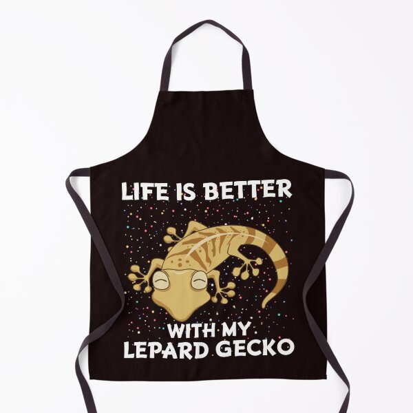Artikelvorschau, DAS LEBEN IST BESSER MIT MEINEM LEPARD GECKO entworfen und verkauft von teemaker24.