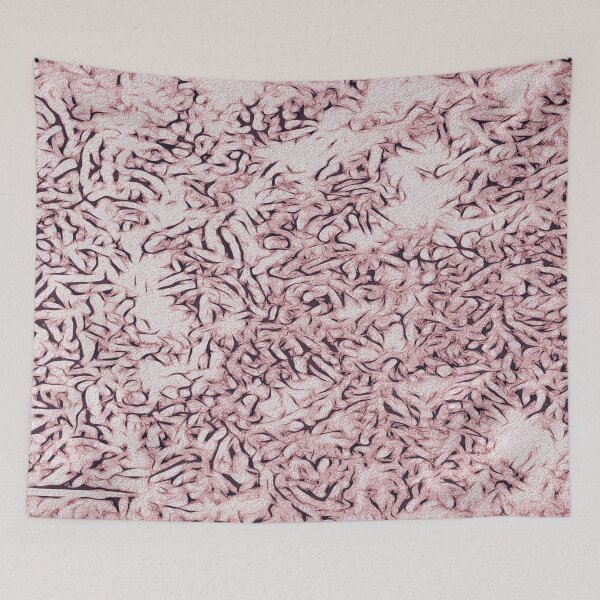 Item preview, Moss abstraction pink designed and sold by SulkaCreative.