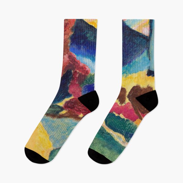 Item preview, Landscape with Two Poplars by Wassily Kandinsky designed and sold by SFTStudio.