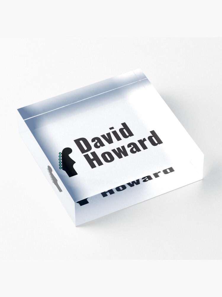 Alternate view of David Howard Logo Wear! Acrylic Block