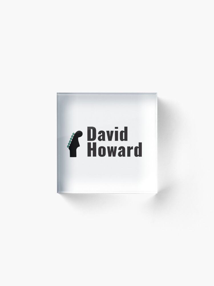 Alternate view of David Howard Logo Wear! Acrylic Block