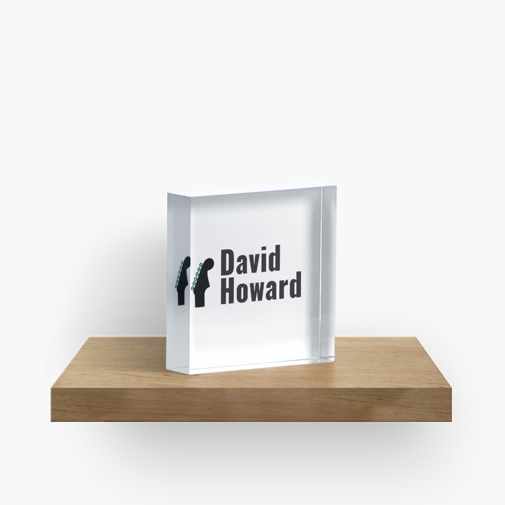 David Howard Logo Wear! Acrylic Block