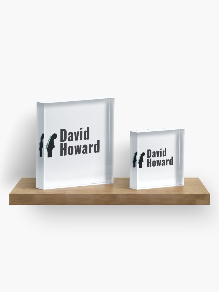 Alternate view of David Howard Logo Wear! Acrylic Block