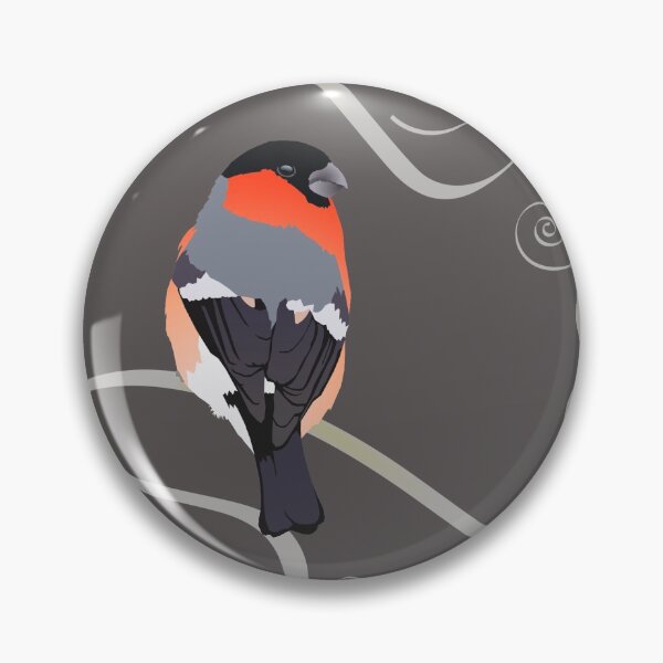 Item preview, Bullfinch Undergrowth designed and sold by AnthonyZed.