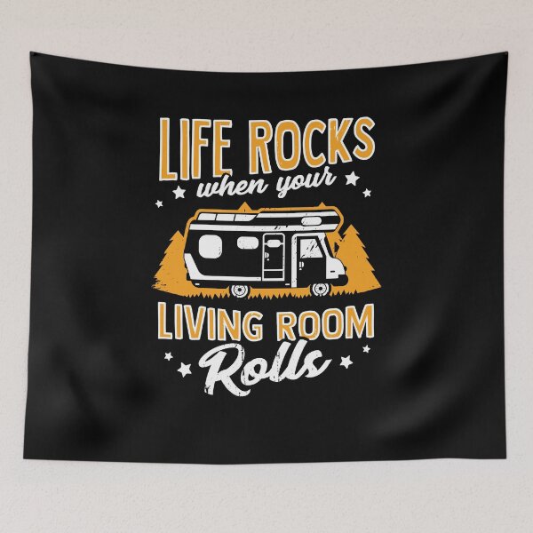 Item preview, Life Rocks When Your Living Room Rolls Camper Gift designed and sold by Marcid95.