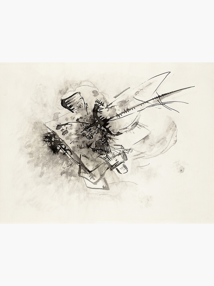 "Untitled (1916) drawing by Wassily Kandinsky" Poster by SFTStudio