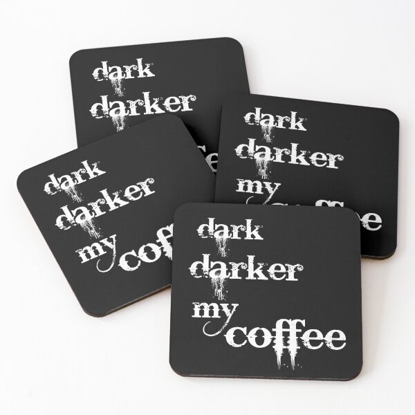 Item preview, black blacken my coffee designed and sold by PaulS34.