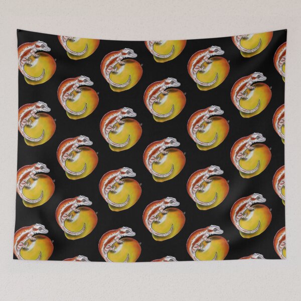 Item preview, Gargoyle gecko on a mango designed and sold by Madison Whitaker.