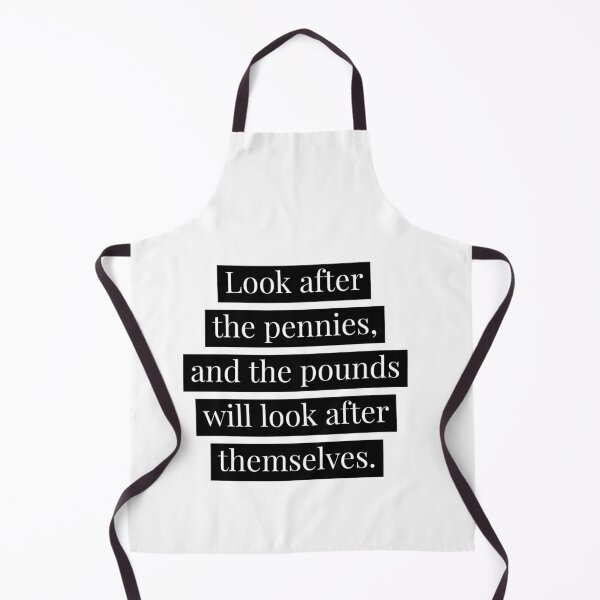 Item preview, Look after the pennies design. designed and sold by Andrew Hopgood.