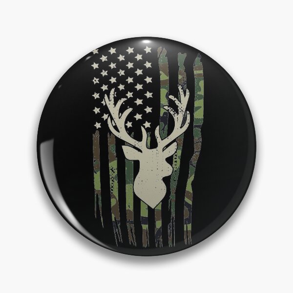 Item preview, Deer Hunting Camouflage American Flag  designed and sold by Vanover Designs.
