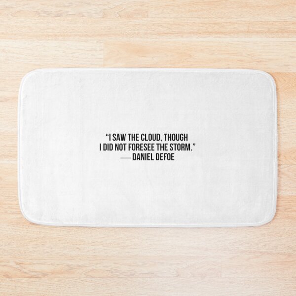 Item preview, D. DEFOE   # PERCEPTION designed and sold by LiteraryQuotes.