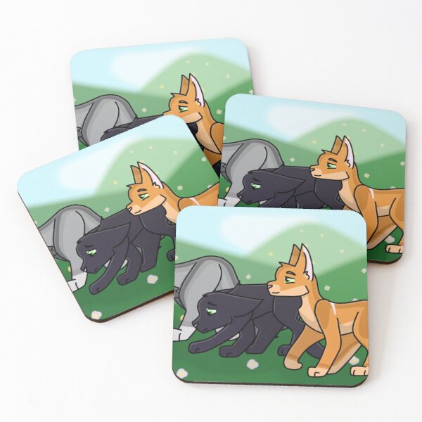 Item preview, Graystripe, Ravenpaw, Firestar designed and sold by ceolsonart.