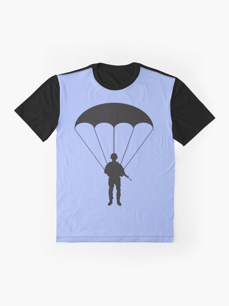 Thumbnail 4 of 5, Graphic T-Shirt, Paratrooper  designed and sold by Claudiocmb.