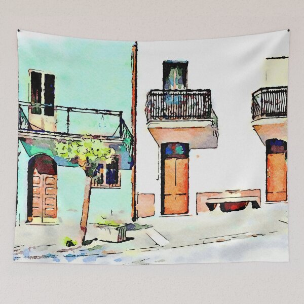 Item preview, Borrello: balconies and doors designed and sold by Giuseppe Cocco.