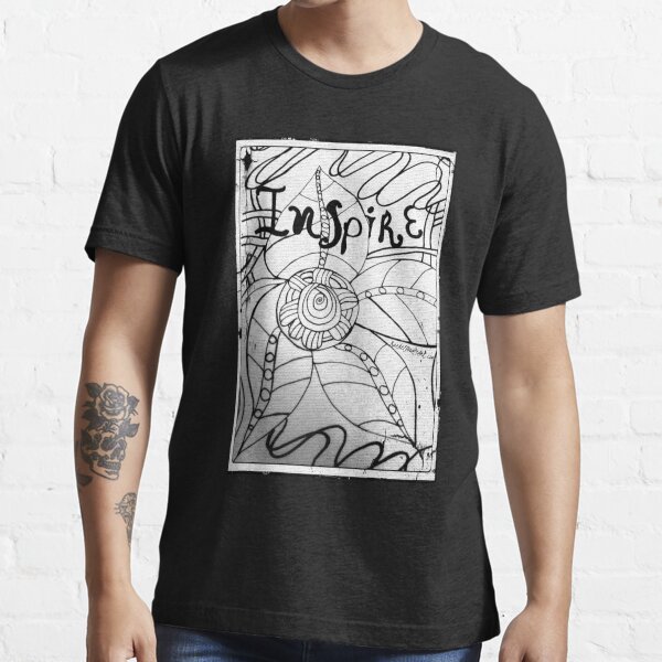 Rachel Doodle Art - Inspire Essential T-Shirt