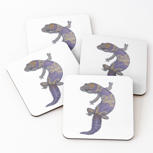 Item preview, Ghost African Fat Tail Gecko designed and sold by Madison Whitaker.
