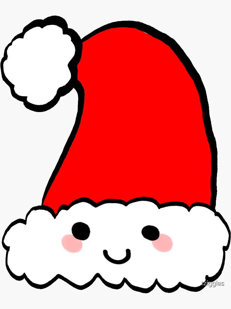 Blue Santa Hat - Santa Claus Hat Drawing - Free Transparent PNG Download -  PNGkey