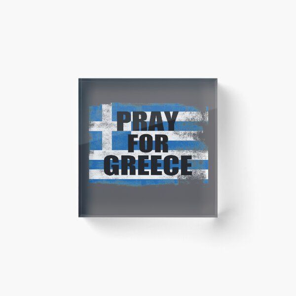 Item preview, Pray for Greece designed and sold by TonsPOD.