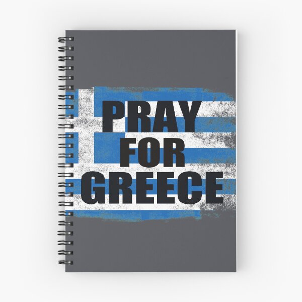 Item preview, Pray for Greece designed and sold by TonsPOD.