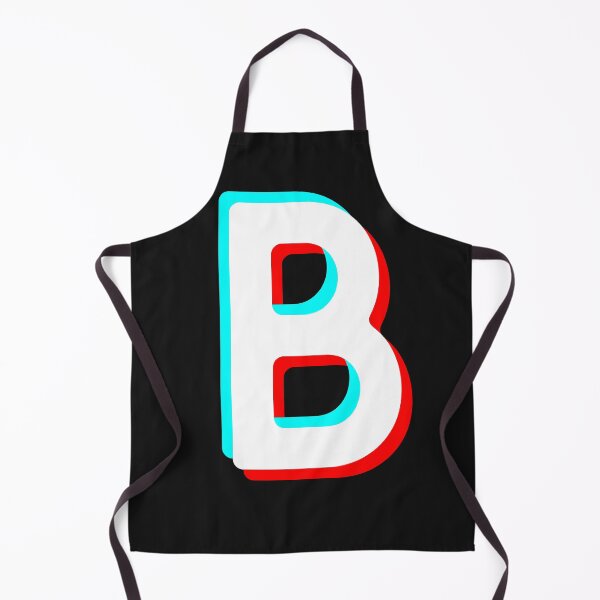 Item preview, TIKTOK Initial Monogram Letter B Copy designed and sold by miro-art.