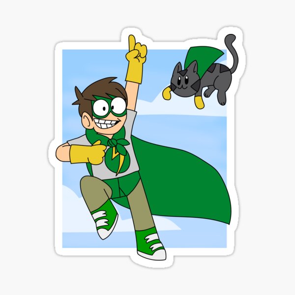 Pegatina «Power Edd y Super Ringo» de Tuesday-1986 | Redbubble