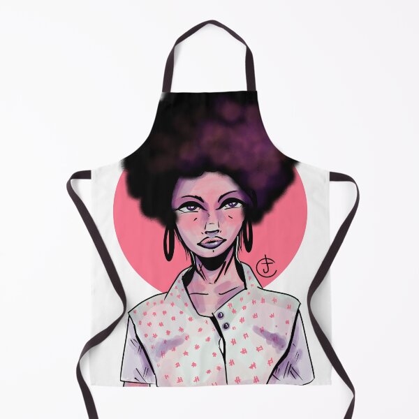 Item preview, Midnight Vibe - Black Lives Matter Sticker ( Black Woman in the 60's pop art ) designed and sold by artcdaily.
