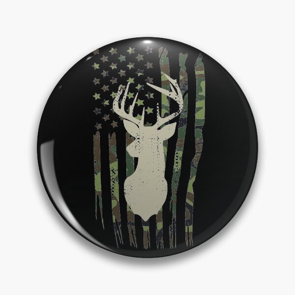 Item preview, Deer Hunting Camouflage American Flag  designed and sold by Vanover Designs.