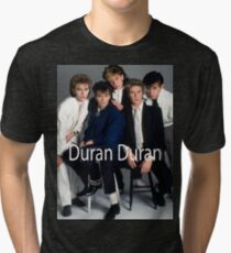Vintage Duran Duran Band by jebrak Tri-blend T-Shirt