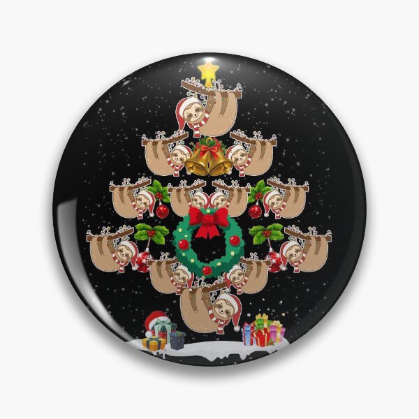 Item preview, Christmas Tree sloth Funny xmas designed and sold by abiabo.