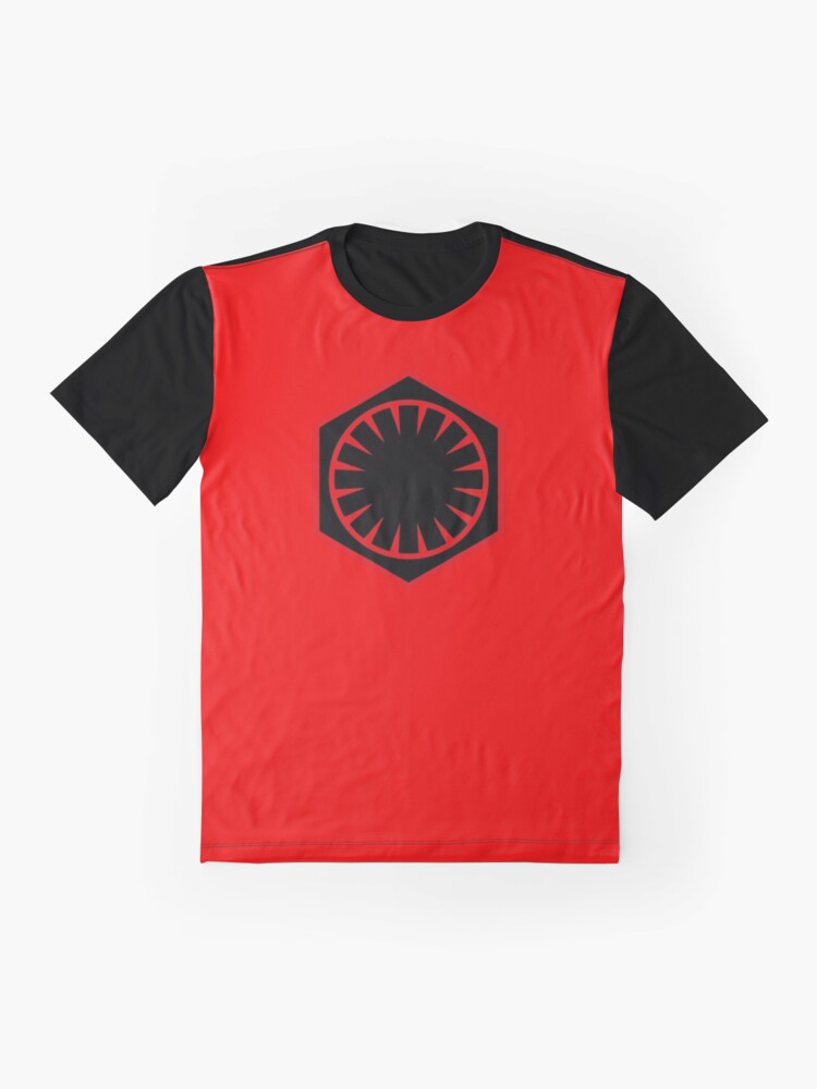 Imagen 4 de 5, Camiseta gráfica con la obra El primer logotipo de la orden, diseñada y vendida por geekomic.