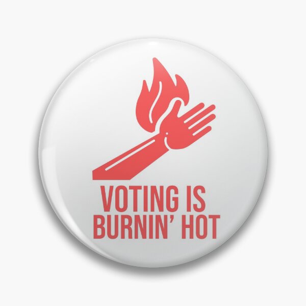 fire is hot funny Pin