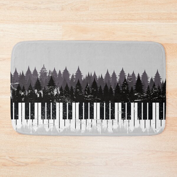 Item preview, Piano Forest Skyline for Piano Players and Piano Teachers designed and sold by TheArtOfCMYK.
