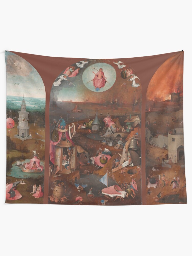 Hieronymus Bosch The Last Judgment Triptych Bruges Tapestry By Ald1 Redbubble