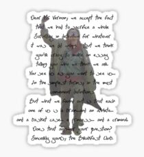 The Breakfast Club Sticker