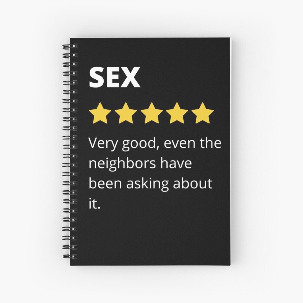 Cool Stickers With Funny Sex Quotes Spiral Notebook For Sale By Saitielvis Redbubble 8371