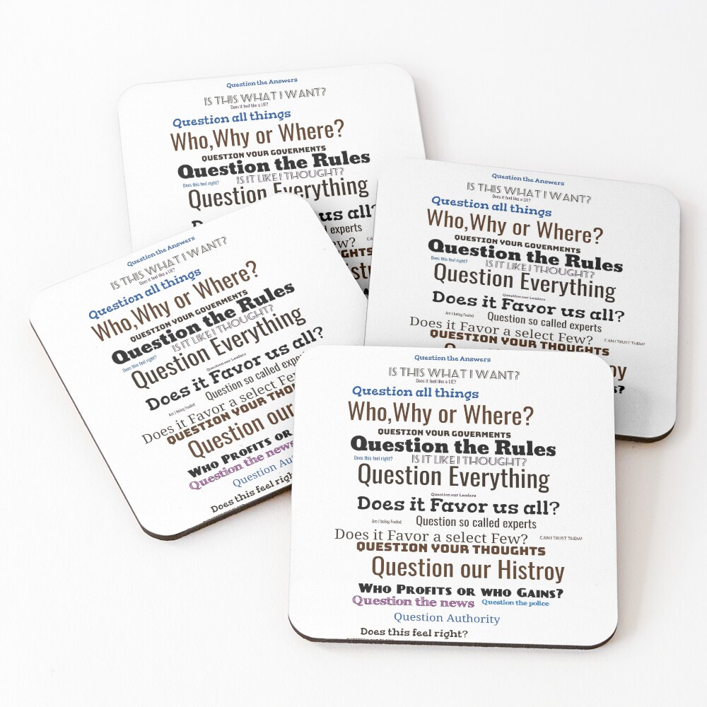 Item preview, Coasters (Set of 4) designed and sold by Awake-Aware.