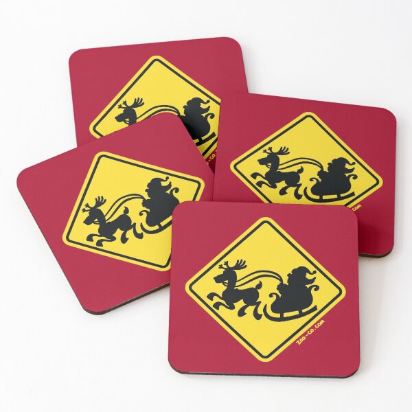 Item preview, Warning Santa Claus Ahead! Christmas is around the corner designed and sold by Zoo-co.