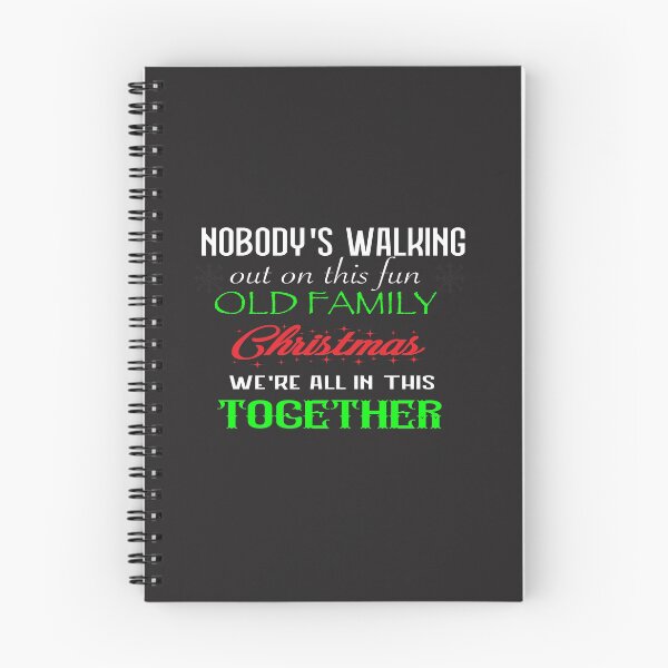 Item preview, Nobody's walking out on this fun old family christmas designed and sold by shinoshop.
