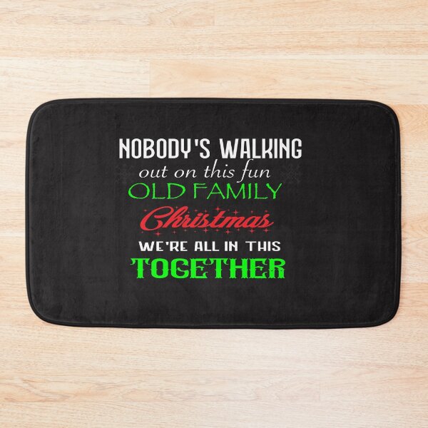 Item preview, Nobody's walking out on this fun old family christmas designed and sold by shinoshop.
