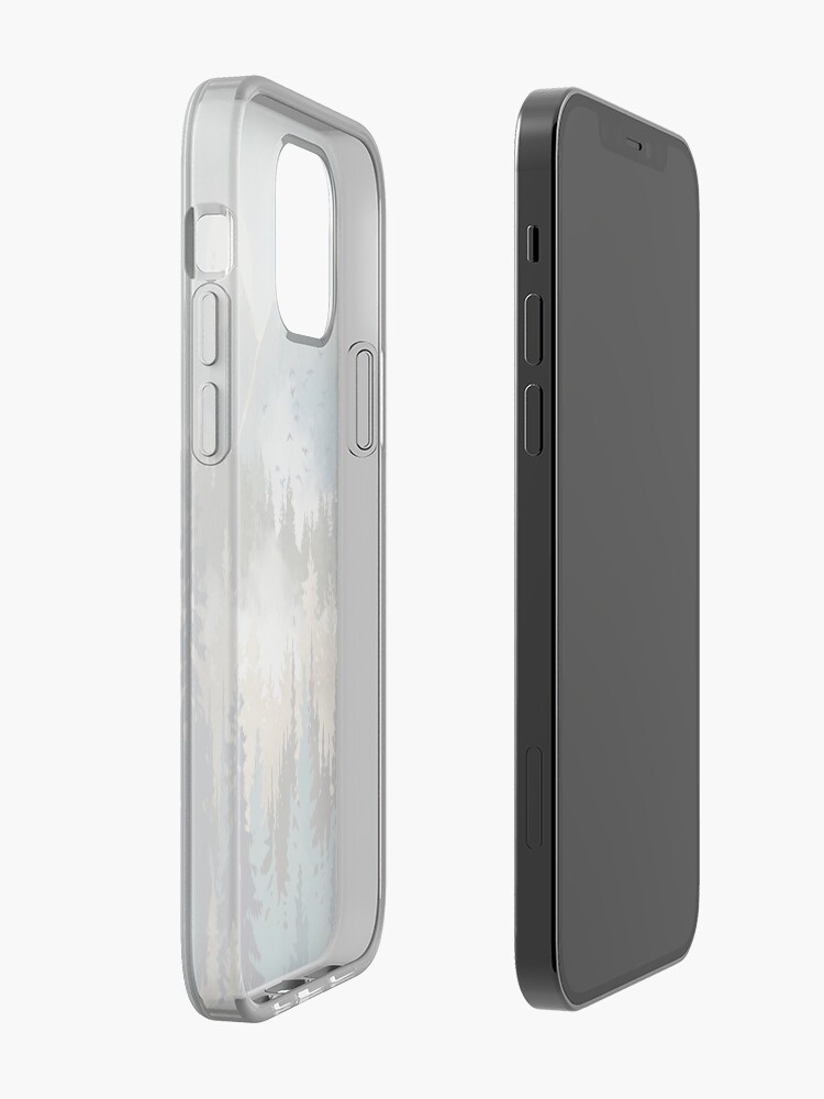 Alternate view of Misty Pines iPhone Case & Cover