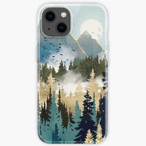 Misty Pines iPhone Soft Case