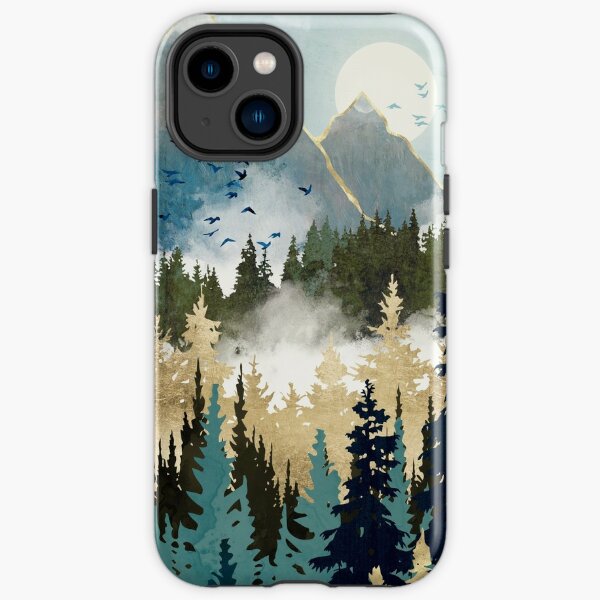 Misty Pines iPhone Tough Case
