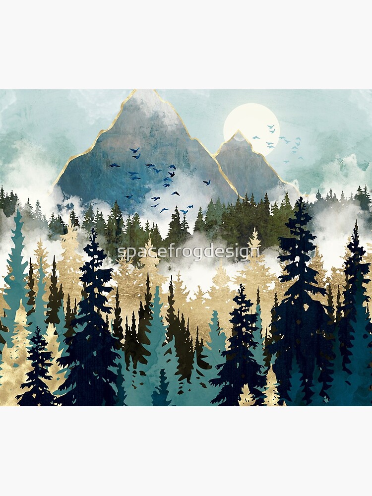 Misty Pines by spacefrogdesign