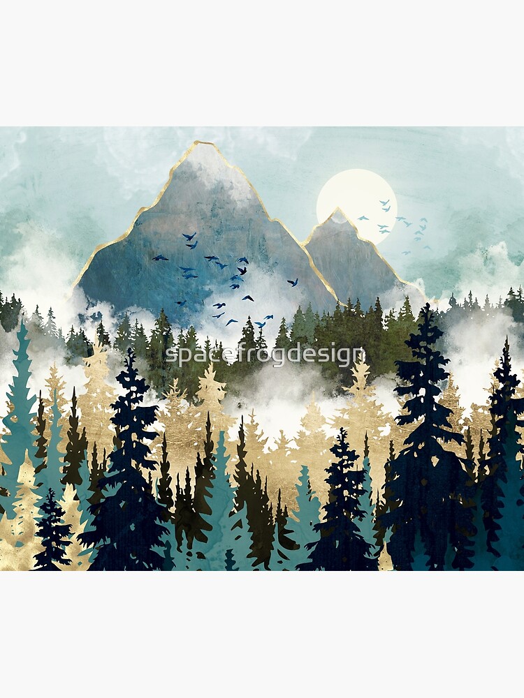 Misty Pines by spacefrogdesign